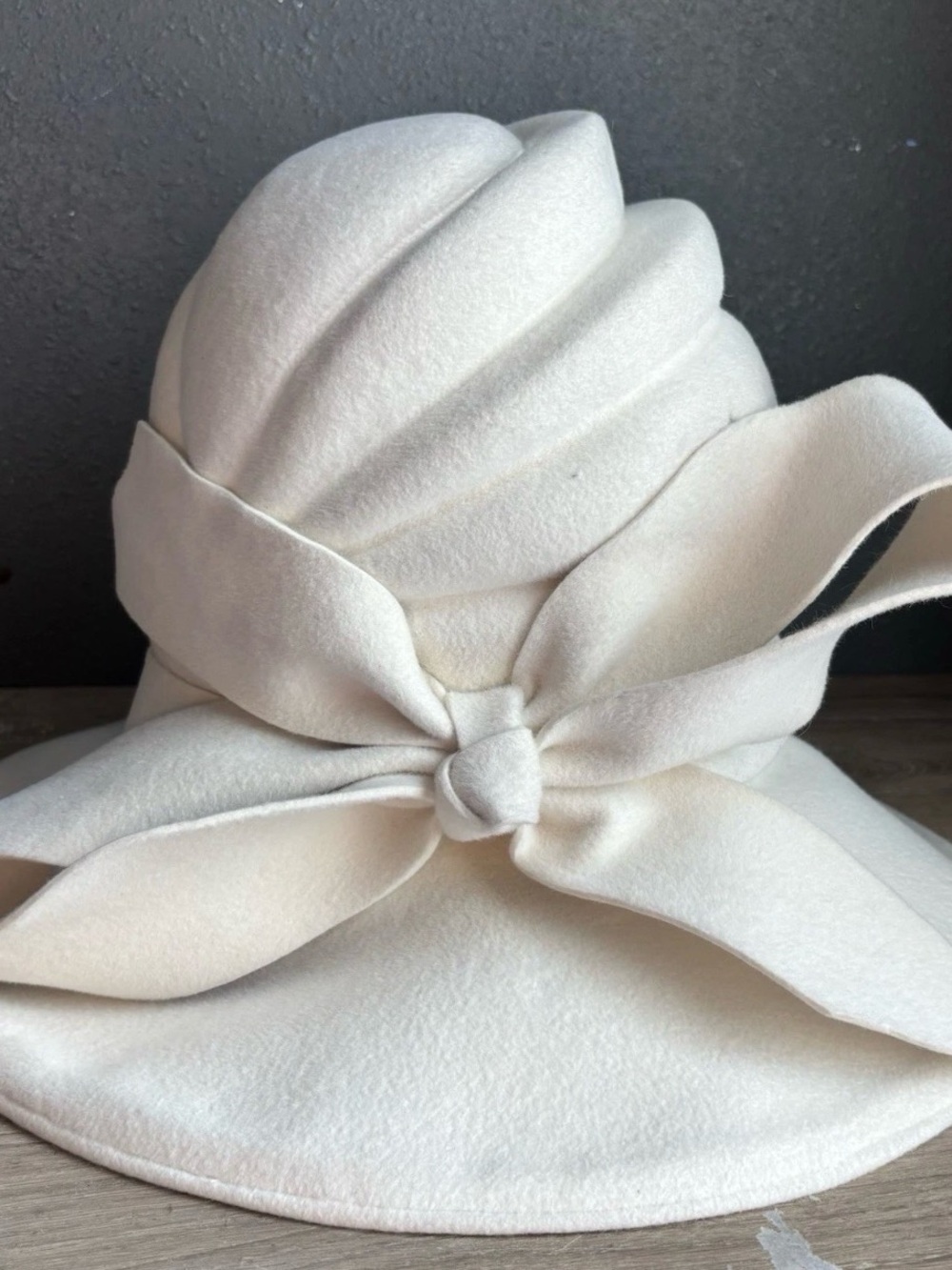 shellie mcdowell millinery Vanilla Church Hat